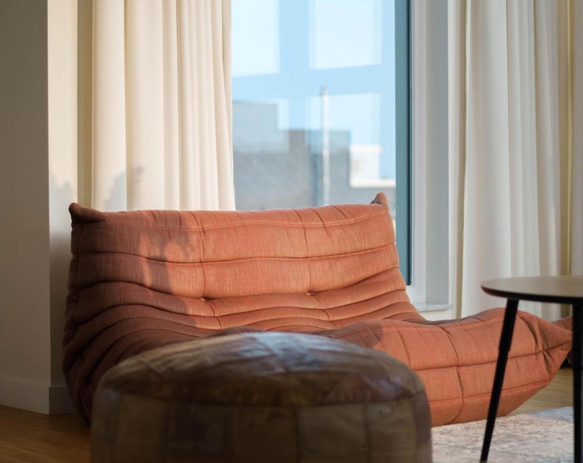 Апартаменты Stijlvolle En Lichtrijke Design Penthouse Met Prachtig Uitzicht Te Wenduine Де-Хаан Экстерьер фото